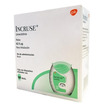 Incruse Ellipta Umeclidinio 62.5 mcg Gsk Inhalador x 30 Dosis  