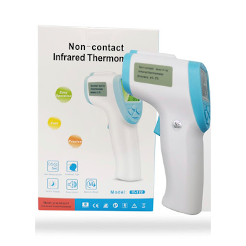 Termometro Digital Infrarojo Bravit It-122 Sin Contacto x 1 und  