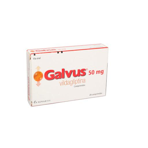 Galvus Vidagliptina 50 mg Novartis Caja x 28 Comprimidos