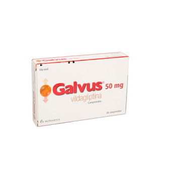 Galvus Vidagliptina 50 mg Novartis Caja x 28 Comprimidos  