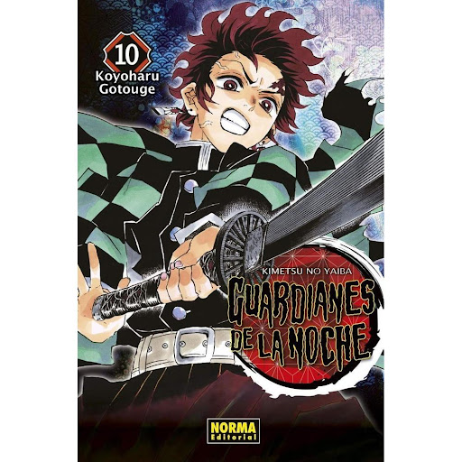 Guardianes De La Noche No. 10 Editorial Norma Libro x 1.0 GUARDIANES DE LA NOCHE 10   Autores:Koyoharu Gotouge  Colecciones:CÓMIC MANGA  Editoriales:NORMA Editorial  Series:GUARDIANES DE LA NOCHE   ¡LOS CAZADEMONIOS SE ENFRENTAN CARA A CARA CONTRA DAKI, LA L