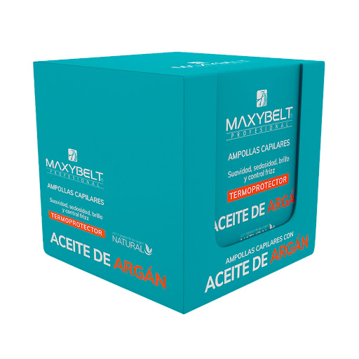 Ampolleta Maxibelt  Aceite De Argán Caja x 12 und