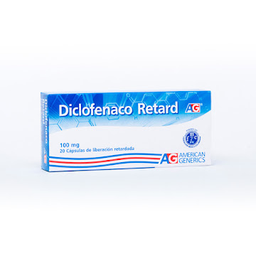 Diclofenalco Retard 100 mg Caja x 20 Cápsulas  