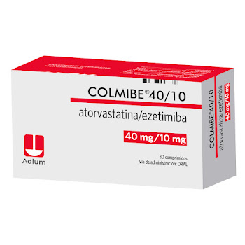 Colmibe Atorvastatina 40 mg / Ezetimiba 10 mg Adium Caja x 30 und  