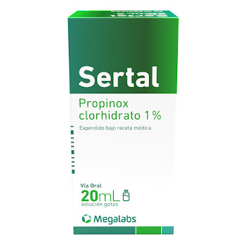 Sertal Propinox Clorhidrato 1% Megalabs Frasco x 20 ml  