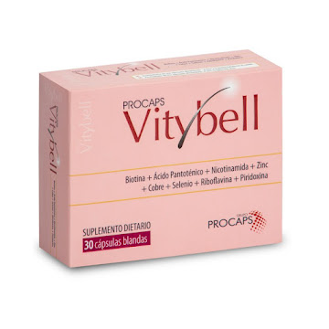 Vitybell Cápsulas Caja X30Cap Procaps Biotina Zinc Nicotinamida         