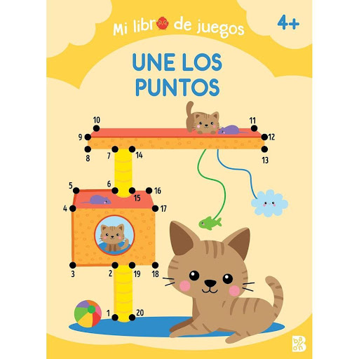 Une Los Puntos. Mi Libro De Juegos Ballon Libro x 1.0 MI LIBRO DE JUEGOS-UNE LOS PUNTOS Ballon  ¡Prepárate para un desafío! Diviértete coloreando todos los dibujos, uniendo los puntos, encontrando el camino para resolver todos los laberintos y buscando t