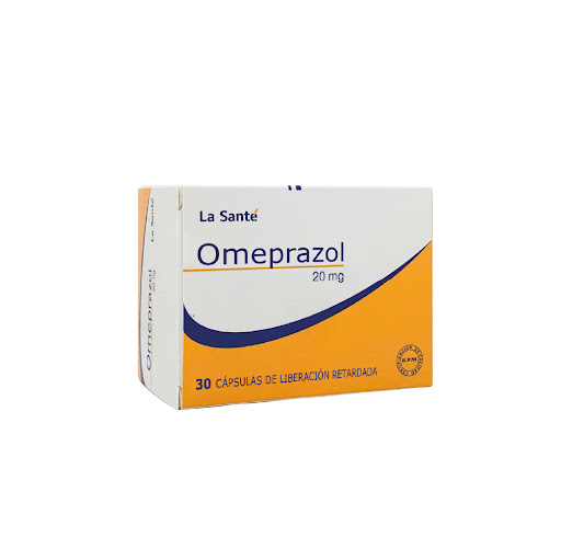 Omeprazol 20 mg La Santé Caja x 30 Cápsulas