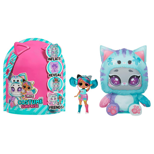 Muñeca LOL Surprise Tweens Emma Emo con 15 Sorpresas LOL Caja x 1 ĦDescubre el estilo único de la Muñeca Tweens Emma Emo de L.O.L. Surprise! Esta muñeca de 15 cm viene con 15 sorpresas, incluyendo ropa, accesorios, un soporte para muñecas y más. Emma Emo tiene un lo