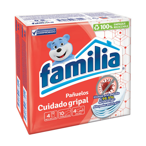 Pañuelos Familia Triple Hoja Bolsillo Paquete x 40 und