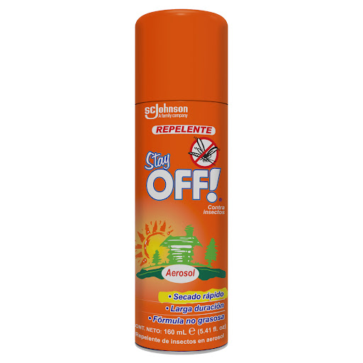 Repelente Insectos Stay OFF! Adultos En Aerosol Frasco x 160 ml