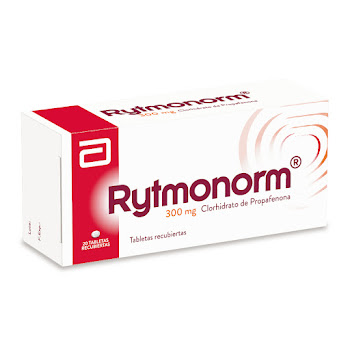 Rytmonor Clohidrato de Propafenona 300mg Caja x 20 Tabletas  