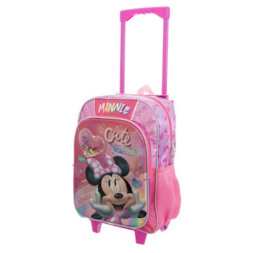 Morral Disney Metálico Minnie Primaria x 1 und  