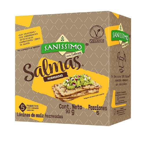 Tostadas Sanissimo Salmas Horneadas Caja x 90 gr