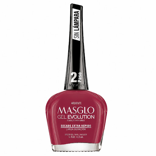 Esmalte Masglo Gel Evolution Ardiente Frasco x 13,5 ml