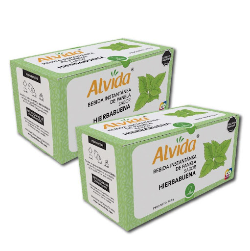 Aromática Alvida Panela Hierbabuena X 6 Gr Display X 22 Unds Pack X 2 Alvida Display x 22 