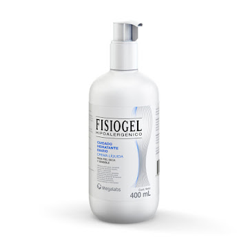 Crema Líquida Fisiogel Piel Seca Botella x 400 ml  