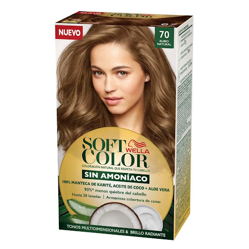 Tinte Wella Soft Color Rubio Mediano 70 x 1 kit