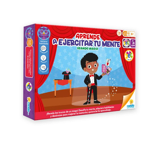 Juegos de Aprendizaje Aprende A Ejercitar Tu Mente Usando Magia Ronda Ronda Caja x 1 ¡Diviértete y entrena tu cerebro, no le pongas límites a tu mente!Refuerza habilidades: De memoria + Atención + Senso-percepción.Descarga la App Edutoys Ronda para que el aprendizaje no termine.