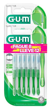 Cepillo Interdental Gum Sunstar 1.1mm x 12 und undefined