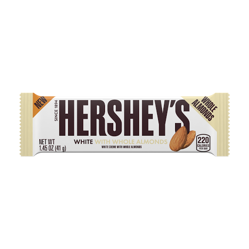 Chocolate Hersheys Almendra White x 41 gr