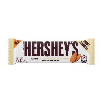Chocolate Hersheys Almendra White x 41 gr  