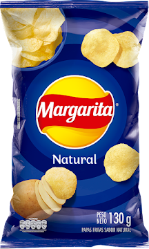 Pasabocas Papas Margarita Natural x 130 gr undefined