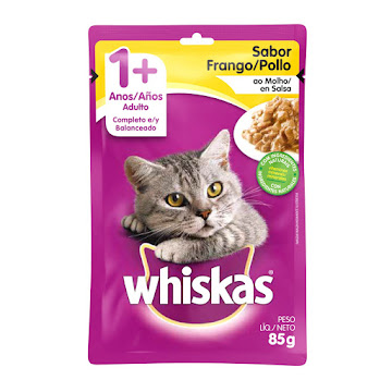 Alimento Para Gatos Whiskas Pollo Adulto x 85 gr  