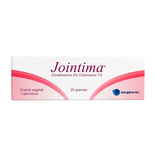 Jointima Crema Vaginal Clindamicina 2 % + Clotrimazol 1 % Caja X 20 G