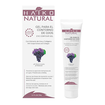Gel HAIKO NATURAL para el Contorno de Ojos Caja x 30 ml  