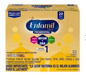 Fórmula Infantil Enfamil Premium 1 Líquida 0 a 6 Meses Caja x 6 Frascos  