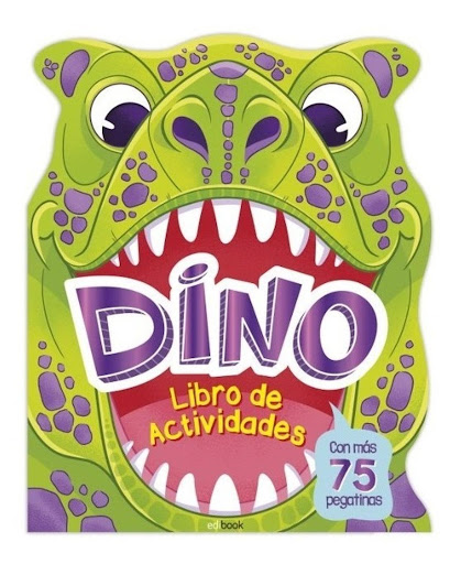 Dino. Libro De Actividades. 75 Pegatinas Ediciones Saldana Libro x 1 Dino. Libro de Actividades / 75 PEGATINASDIVERTIDO LIBRO DE ACTIVIDADES QUE INCLUYE 4 PÁGINAS DE PEGATINAS CON MÁS DE 75 STICKERSFicha técnica de DINO (LIBRO DE ACTIVIDADES)Nş de páginas: 48Editorial: