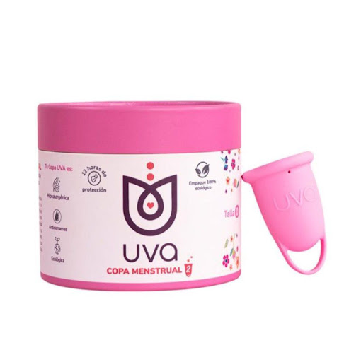 Copa Menstrual UVA Talla 0 UVA CAJA x 1 Copa Menstrual UVA, 100% segura y cómoda. Disfruta de tu ciclo sin molestias ni preocupaciones, ideal para todo tipo de actividades diarias. ¡Siente la libertad y tranquilidad que te mereces!