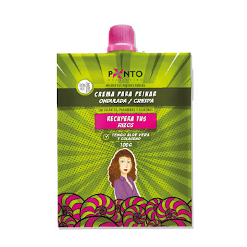 Crema Ponto Para Peinar   Ondulada Crespa Sachet x 100 gr  