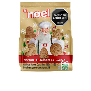 Galleta Navidad Noel   Bolsa x 450 gr 