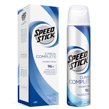 Desodorante Hombre Antitranspirante Speed Stick Clinico Spray x 93 gr  
