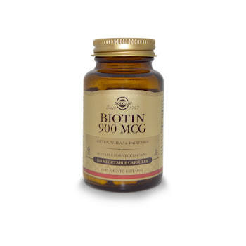 Suplemento Dietario   Solgar Biotin 900 mcg Frasco x 100 Cápsulas  