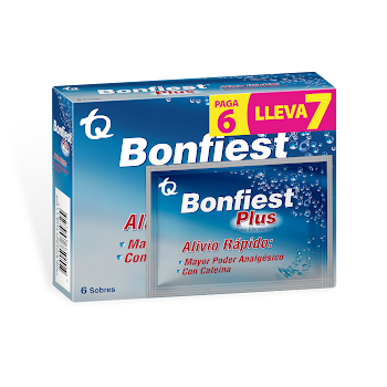 //Oferta Bonfiest Plus Caja x 6 Sobres Gratis 1 Sob Tq  