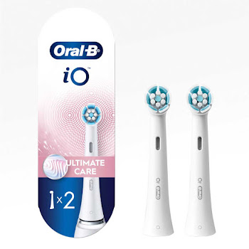 Cabezal de Repuesto Oral-B iO Ultimate Care Cepillo Eléctrico Paquete x 2 und  