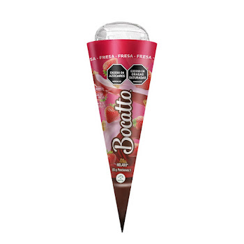 Helado Crem Helado Bocatto Fresas x 88 gr  