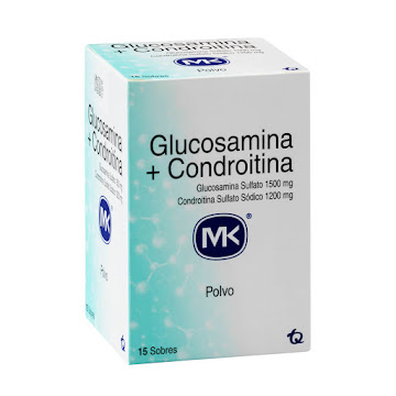Glucosamina + Condroitina MK 1500mg/1200mg Caja x 15 Sobres  