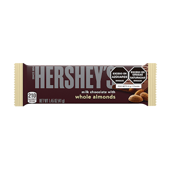 Chocolatina Hershey´S Chocolate Y Almendras x 41 gr  