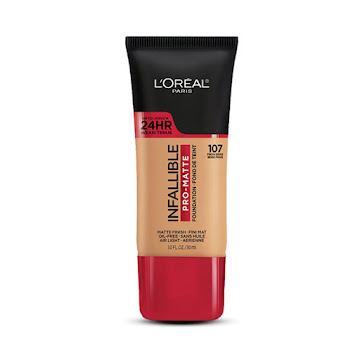 BASE LOREAL PARIS INFALLIBLE PRO MATTE FDT FRESH BEIGE X 430 ML         