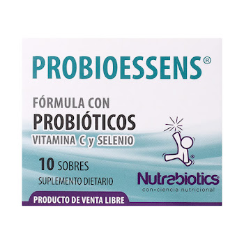 Probioessens Probióticos Vitamina C Y Selenio Nutrabiotics Caja x 10 Sobres  