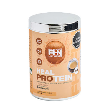 Proteína En Polvo Heal   Protein FHN Sabor Chai Cream Frasco x 690 g  