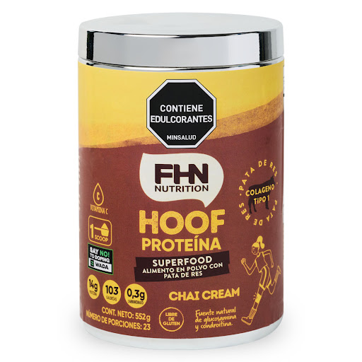 proteina HOOF POWDER CHAI CREAM 552 gr FHN NUTRITION 552 gr x 1 undefined