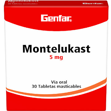 Montelukast Genfar 5 mg Caja x 30 Tabletas  