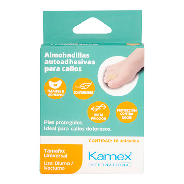 Almohadillas Para Callos Autoadhesivas Kamex x 18 und  