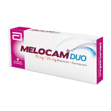 Melocam Duo Meloxicam + Esomeprazol 15mg/20mg Caja X 10 Tabletas La Francol  