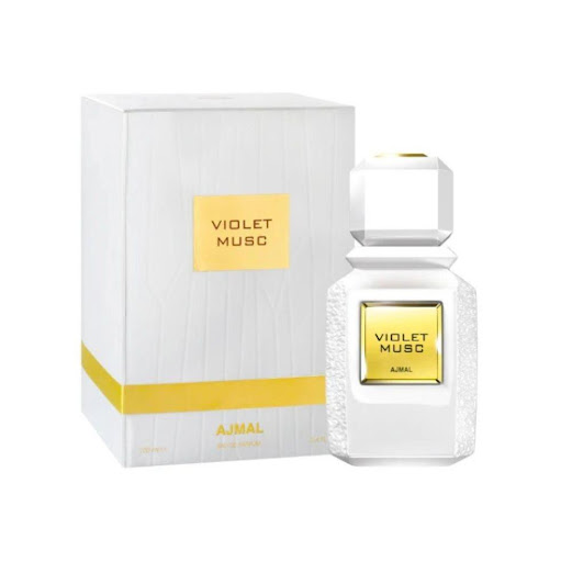 Perfume Ajmal Violet Musc Edp&nbsp; 100Ml Unisex Ajmal Botella x 1 AJMAL, VIOLET MUSC EDP SP, V178-010.Si eres atrevida e idealista, Violet Musc complementa a la perfección esos ojos de ensueño de los que es difícil apartar la mirada. Es una bruma de fragancia floral